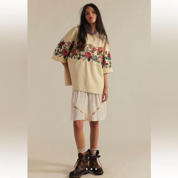 We The Free Antique Bloom Tee NWT - Picture 2 of 8